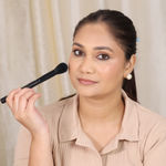 Buy Cuffs N Lashes Makeup Brushes, F015 Small Blush/Powder Brush - 1 pc - Purplle