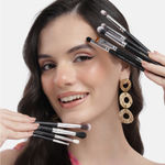 Buy Cuffs N Lashes X Shystyles, Makeup Brushes, Set of 9 - Purplle