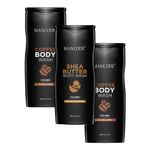 Buy Mancode Coffee, Shea Butter & Coffee Body Wash, 450ml Each (Pack Of 3) - Purplle