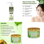 Buy Combo of 2- Anti Acne Face Wash 100ml + Pure Aloe Vera Gold Gel 100gm - Purplle