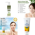 Buy Combo of 2- Anti Acne Face Wash 100ml + Spf Cream 50gm - Purplle