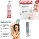 Buy Combo of 2- Under Arm Roll On 50ml + Mix Fruit Body Wash 200ml - Purplle