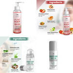 Buy Combo of 2- Under Arm Roll On 50ml + Mix Fruit Body Wash 200ml - Purplle