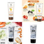 Buy Combo of 2- BB Cream 30gm + Vitamin C Exfoliating Face Wash 100ml - Purplle