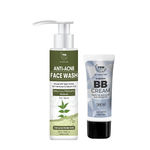 Buy Combo of 2- BB Cream 30gm + Anti Acne Face Wash 100ml - Purplle
