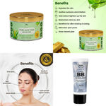 Buy Combo of 2- BB Cream 30gm + Pure Aloe Vera Gold Gel 100gm - Purplle