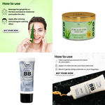 Buy Combo of 2- BB Cream 30gm + Pure Aloe Vera Gold Gel 100gm - Purplle