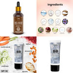 Buy Combo of 2- BB Cream 30gm + Anti Aging Face Serum30ml - Purplle