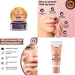 Buy Combo of 2- Beetroot Lip Balm + Lip Sleeping Mask 10g - Purplle