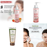 Buy Combo of 2- Mix Fruit Body Wash 200ml + Green Tea Face Wash 100ml - Purplle