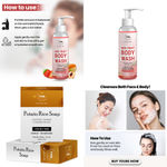 Buy Combo of 2- Mix Fruit Body Wash 200ml + Potato Rice Soap 100gm - Purplle