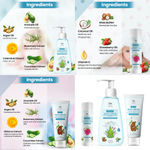Buy Combo of 3- Baby Lip Balm 6gm + Baby Face Cream 50g + Baby Body Lotion 150ml - Purplle