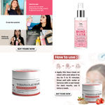 Buy Combo of 2- Tomato Clay Mask 50gm + Rose Water Spray Bottle 200ml - Purplle