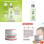 Buy Combo of 2- Tomato Clay Mask 50gm + Cucumber Toner 100ml - Purplle