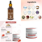 Buy Combo of 2- Tomato Clay Mask 50gm + Anti Aging Face Serum30ml - Purplle