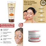 Buy Combo of 2- Tomato Clay Mask 50gm + Multani Mitti Face Wash 100ml - Purplle