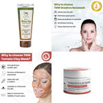 Buy Combo of 2- Tomato Clay Mask 50gm + Green Tea Face Wash 100ml - Purplle