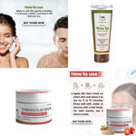 Buy Combo of 2- Tomato Clay Mask 50gm + Green Tea Face Wash 100ml - Purplle