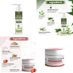 Buy Combo of 2- Tomato Clay Mask 50gm + Anti Acne Face Wash 100ml - Purplle