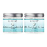 Buy Nutriment Milk Extract Hair Mask - 250gm Each (Pack of 2) - Purplle