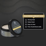 Buy The Man Company Hair Cream Wax for Men - Machismo | Strong Hold Styling | Matte Finish with Volume | Beeswax | Non Greasy - 100gm - Purplle