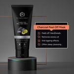 Buy The Man Company Activated Charcoal Peel Off Mask | Remove Blackheads, Dead Skin | Face Pack For Men | Paraben & Sulphate Free | 100gm - Purplle