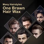 Buy The Man Company Brawn Hair Styling Wax for Men | Strong Hold, Matte Finish | Natural Almond & Argan Oil | Volume & Nourishment to Hair - 50gm - Purplle