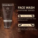 Buy The Man Company Complete Caffeine Face Care Kit for Men | Face Scrub, Face Wash, Face Pack, Face Serum & Face Cream | Aloe Vera, Hyaluronic Acid | Tan Removal, Deep Cleanser, Sun Protection | Soft, Supple Skin Care Gift Set of 5 - Purplle