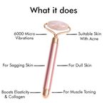Buy House of Beauty Electric Rose Quartz Roller Kit - Purplle