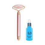 Buy House of Beauty Electric Rose Quartz Roller Kit - Purplle