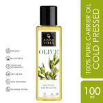 Buy Good Vibes Olive 100% Pure Cold Pressed Carrier Oil For Hair & Skin | Hair Repair, Anti-Ageing | No Parabens, No Animal Testing (100 Ml) - Purplle