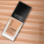 Buy RENEE Face Base Liquid Foundation - Coffee, Enriched with Hyaluronic Acid & Vitamin E, Provides SPF 8 Protection, Weightless, Long-lasting Matte Finish, 23 ml - Purplle