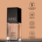Buy RENEE Face Base Liquid Foundation - Coffee, Enriched with Hyaluronic Acid & Vitamin E, Provides SPF 8 Protection, Weightless, Long-lasting Matte Finish, 23 ml - Purplle