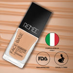 Buy RENEE Face Base Liquid Foundation - Coffee, Enriched with Hyaluronic Acid & Vitamin E, Provides SPF 8 Protection, Weightless, Long-lasting Matte Finish, 23 ml - Purplle
