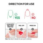 Buy RENEE Stick On Nails BN 02, 24 Reusable Artificial Fake Nail Set, Lightweight & Long Lasting, Easy To Use, Quick Fix For Festivals & Special Occasions - Purplle