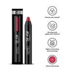 Buy RENEE Talk Matte Crayon Red Shot, 4.5g - Purplle