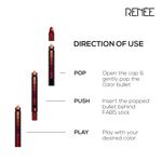 Buy RENEE Fab Bullet Lipstick L 07 Salmon Slay, Long Lasting, Matte Finish, Non Drying Formula with Intense Color Payoff, Compact & Easy to Use, 1.5 gm - Purplle