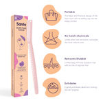 Buy Sanfe Glide Reusable Face & Eyebrow Razor For Women| Safe & Painfree Facial Hair Removal (Pack of 1) - Purplle