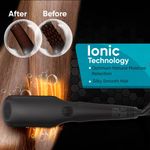 Buy VEGA Black Shine Hair Straightening Brush With Ionic Technology & 16 Temprature Settings, (VHSB-04) - 1 Pc - Purplle