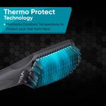 Buy VEGA Black Shine Hair Straightening Brush With Ionic Technology & 16 Temprature Settings, (VHSB-04) - 1 Pc - Purplle
