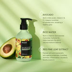 Buy Quench Botanics Avocado Nourishing Body Lotion With Rice Water For Smooth & Plump Skin - 200 ml - Purplle