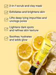 Buy Quench Botanics 2-In-1 Vitamin C Scrub & Clay Mask With Yuzu Extracts, Lightens Spots & Promotes Even Skin - 50 ml - Purplle