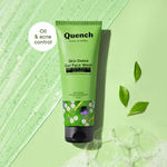 Buy Quench Botanics Matcha Green Tea Face Wash, Detoxifies And Purifies Skin For Oil & Acne Control - 100 ml - Purplle