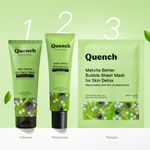 Buy Quench Botanics Matcha Green Tea Face Wash, Detoxifies And Purifies Skin For Oil & Acne Control - 100 ml - Purplle