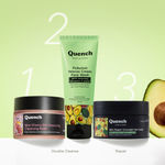 Buy Quench Botanics Avocado Skin Repairing Night Cream (Sleeping Mask) With Vitamin B5 - 50 ml - Purplle