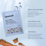 Buy Quench Botanics Birch Please Sheet Mask for Intense Hydration | Korean Skin care (24 ml) - Purplle