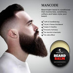 Buy Mancode 2 IN 1 BEARD & FACE WASH, 200ml and BEARD BALM, 50gm (Pack of 2) - Purplle