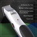 Buy Wahl 09916-1724 Beard Corded/Cordless Rechargeable Trimmer - 0.5mm - 12mm - Purplle