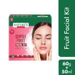 Buy Nature's Essence Gentle Fruit Facial Kit With Free Facewash, 60gm+50ml - Purplle