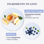 Buy Good Vibes Acne Control Jelly Mask - Apple Cider Vinegar & Blueberry (45 gm) - Purplle